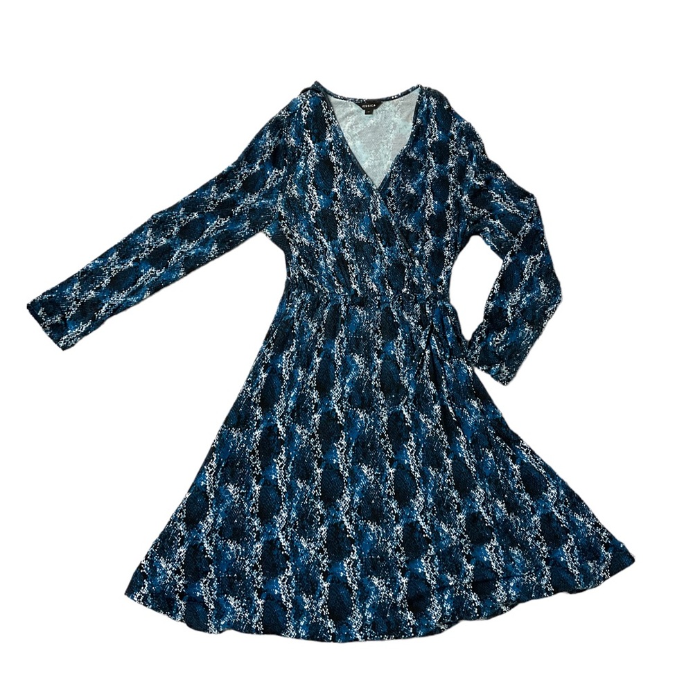 Jessica Faux Wrap Dress, Size 14